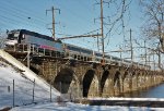 NJT 4513 heads to Trenton
